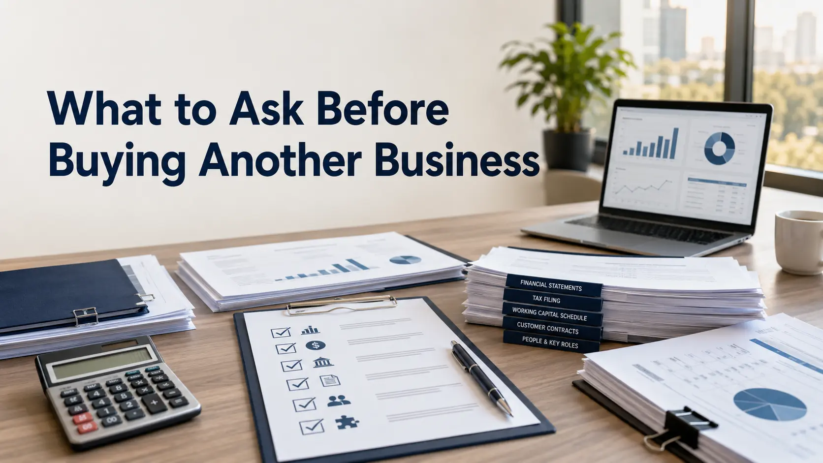 What to Ask Before Buying Another Business