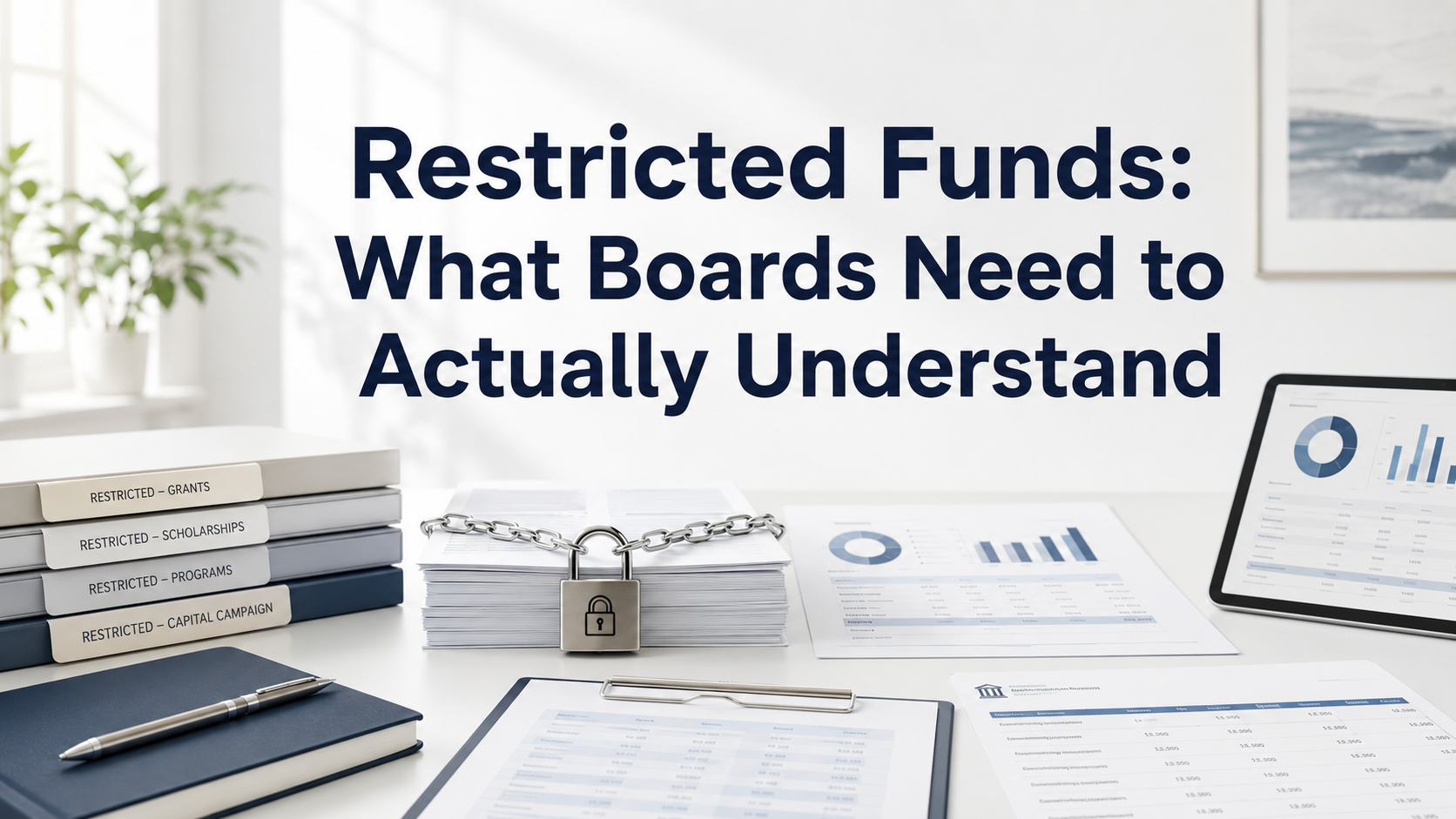 Restricted Funds: What Boards Need to Actually Understand