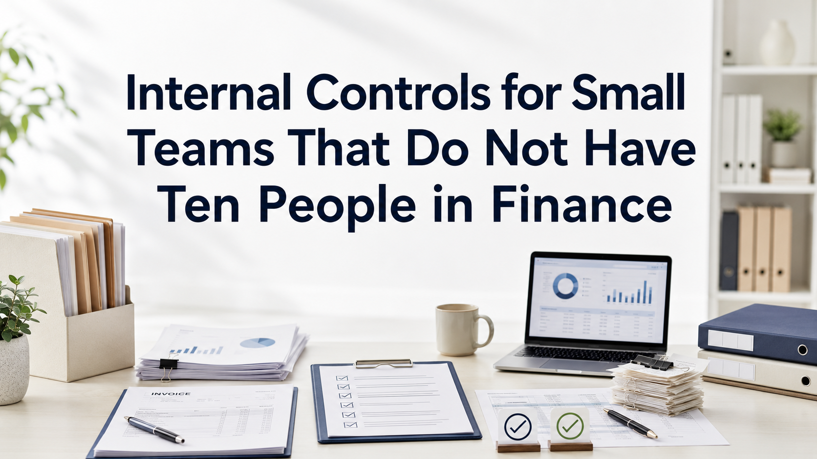 Internal Controls for Small Teams That Do Not Have Ten People in Finance
