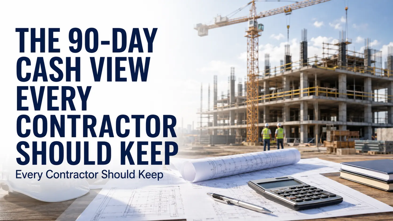 The 90-Day Cash View Every Contractor Should Keep